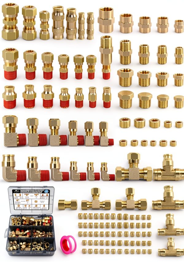 Brass Fittings Ailbiuko 150pcs Premium Air-0