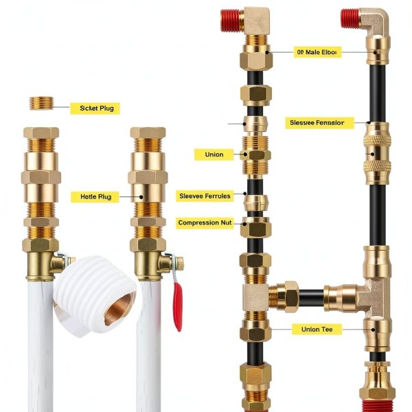Brass Fittings Ailbiuko 150pcs Premium Air-5