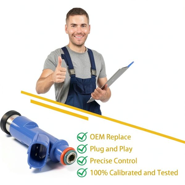 Pjvmvo Fuel Injectors 1.8L Corolla Matrix Replacement-5
