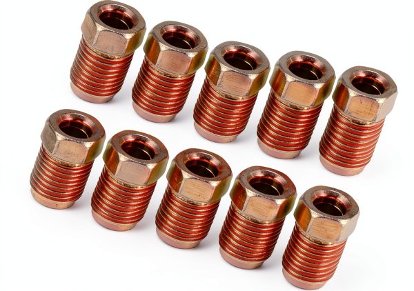 Motoforti Brake Fittings M10x1.0 Galvanized Steel-0