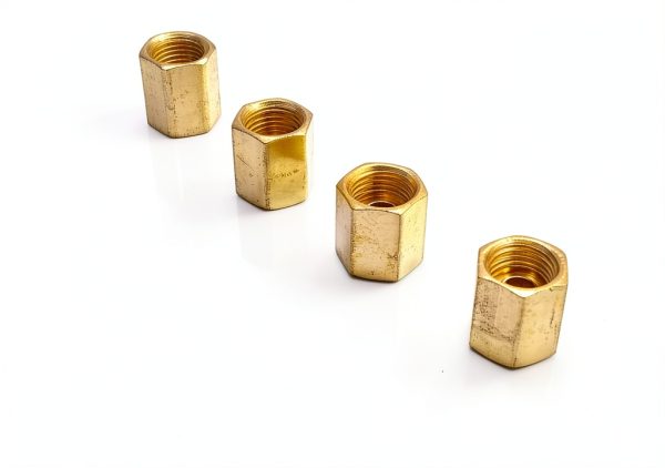 Brass Gold Union Connector 5/16 Inch The Stop Shop-0