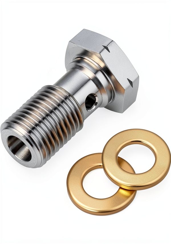 YGDMD Banjo Bolt M10 Stainless Brake Fitting-0