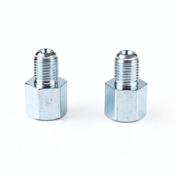 AC PERFORMANCE Galvanized Brake Adapter 4AN 7/16-24 to 3AN 3/8-24-1
