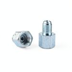 AC PERFORMANCE Galvanized Brake Adapter 4AN 7/16-24 to 3AN 3/8-24-0