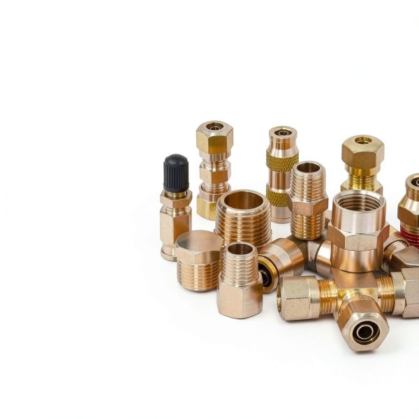 Brass Fittings Ailbiuko 200pcs with DOT Push‑Connect and Compression-2