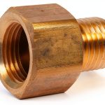 Dorman Brass Flare Brake Fitting 785-434D Small Blue 3/16 NPTF-0