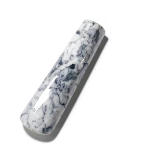 Marble Replacement Pestle only， 5.3 in (Only Pestle [Mortar is not Included]), Granite Pestle Replacement Light Gray White-0