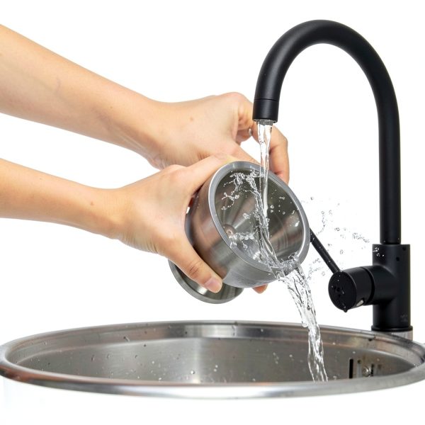 Bekith Mortar and Pestle Set 18/8 Brushed Stainless Steel 3.9in-6