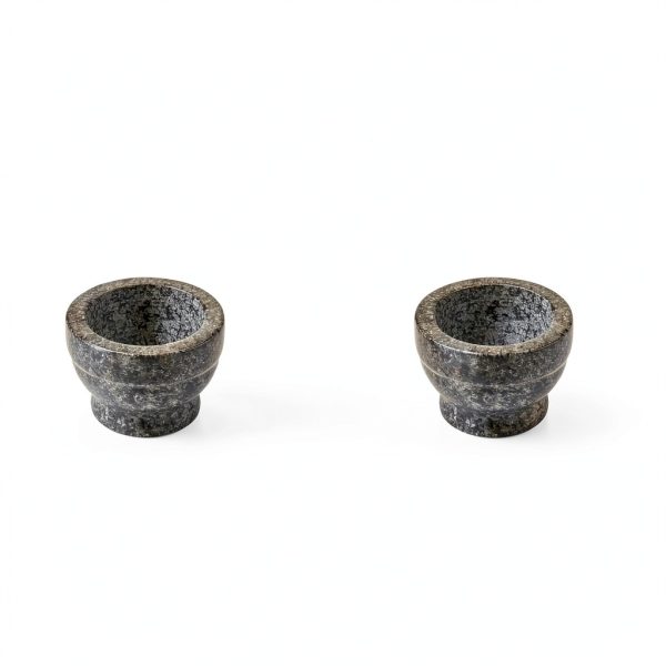 IMUSA USA Small Polished Mortar and Pestle, 3.75”, Granite-6